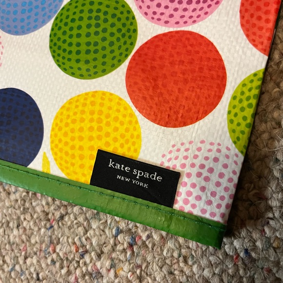 🆕 Kate Spade GOLF BALLS Grocery  Tote - Picture 6 of 11